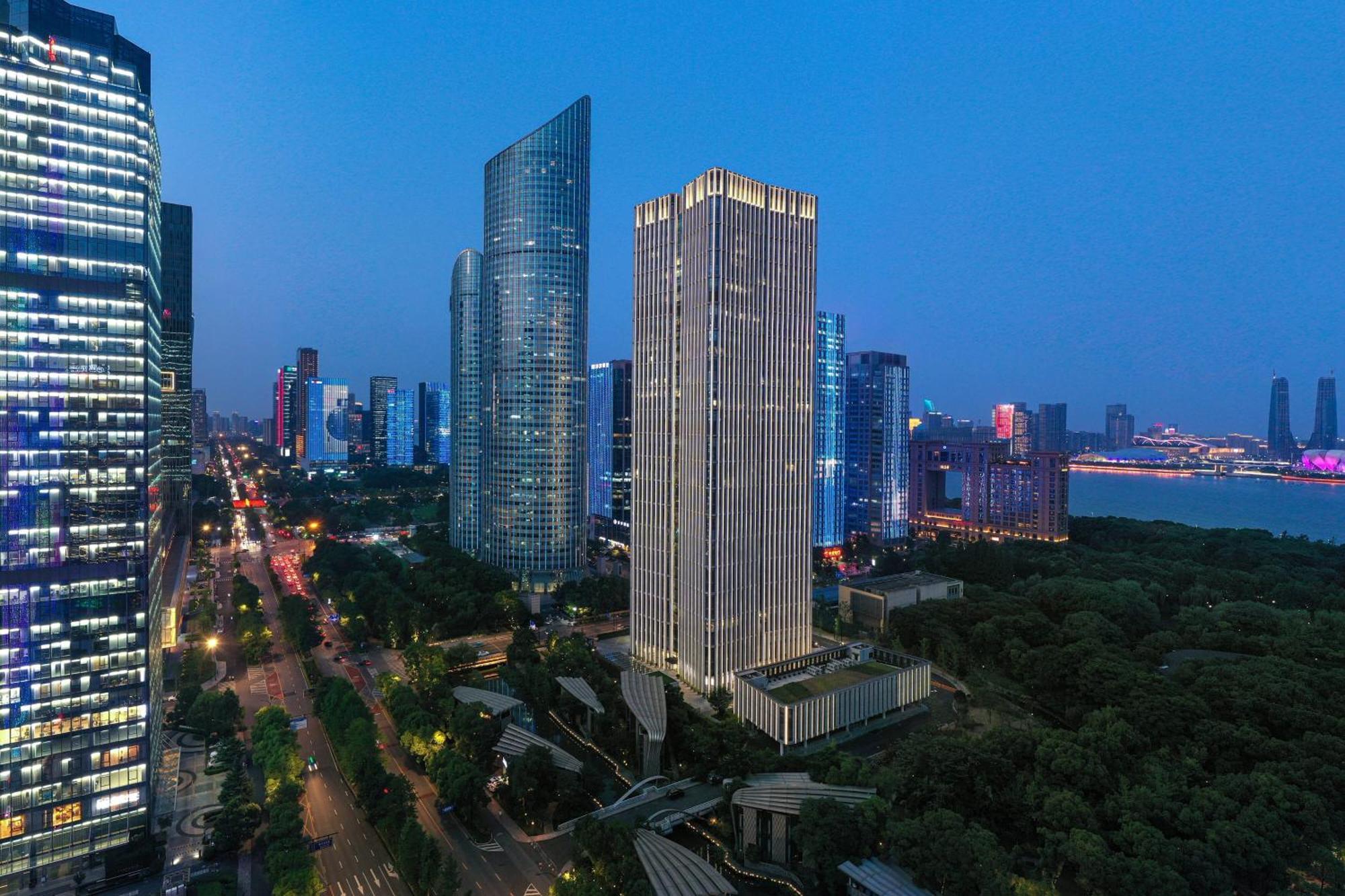 Courtyard By Marriott Hangzhou Qianjiang Dış mekan fotoğraf